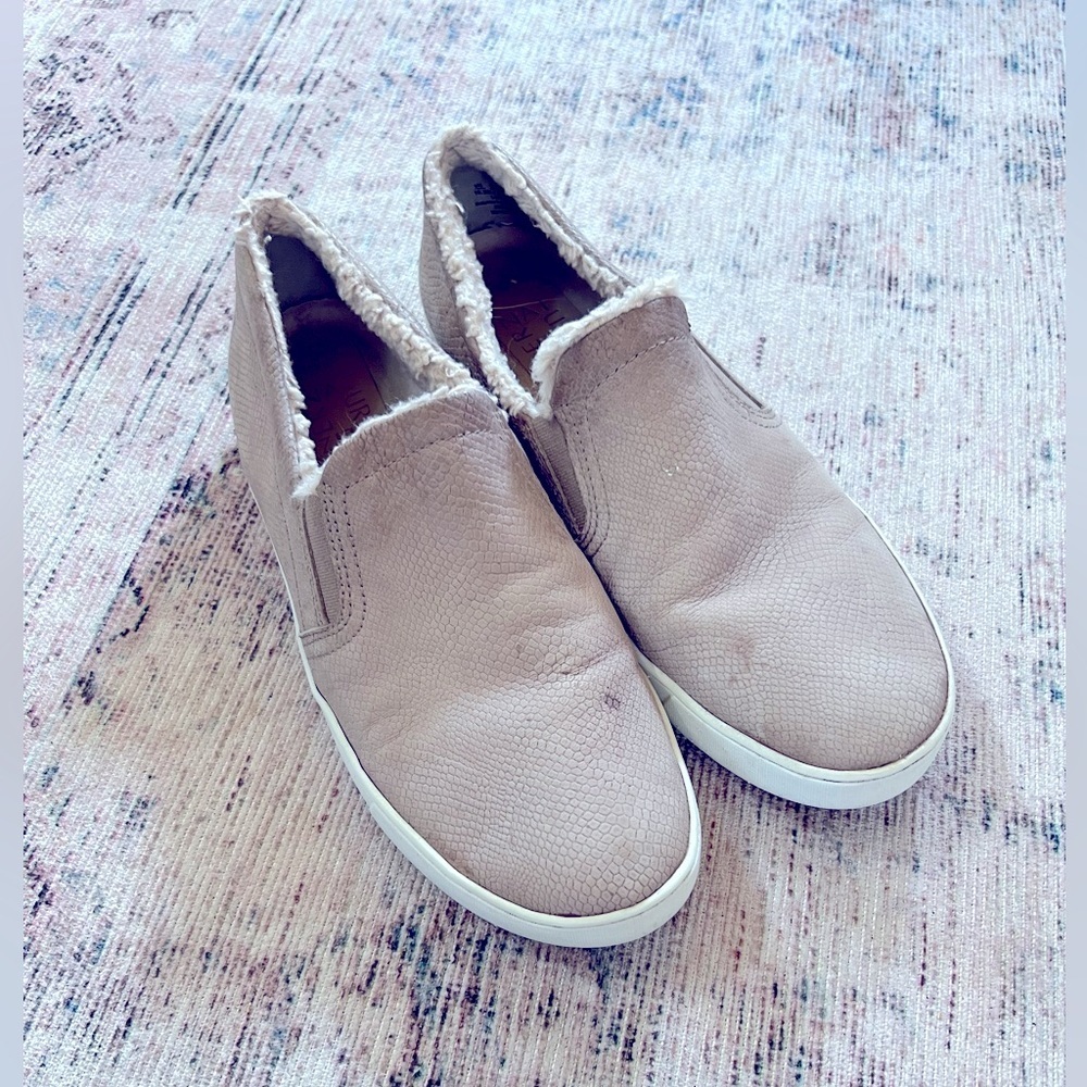 Naturalizer Tan Mules with White Sole